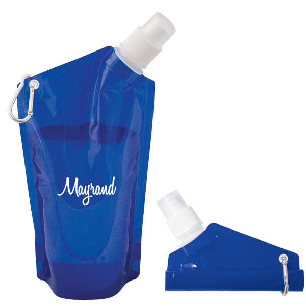 Folding 591 ml (20 fl oz) Water Bag, D1-WB8314