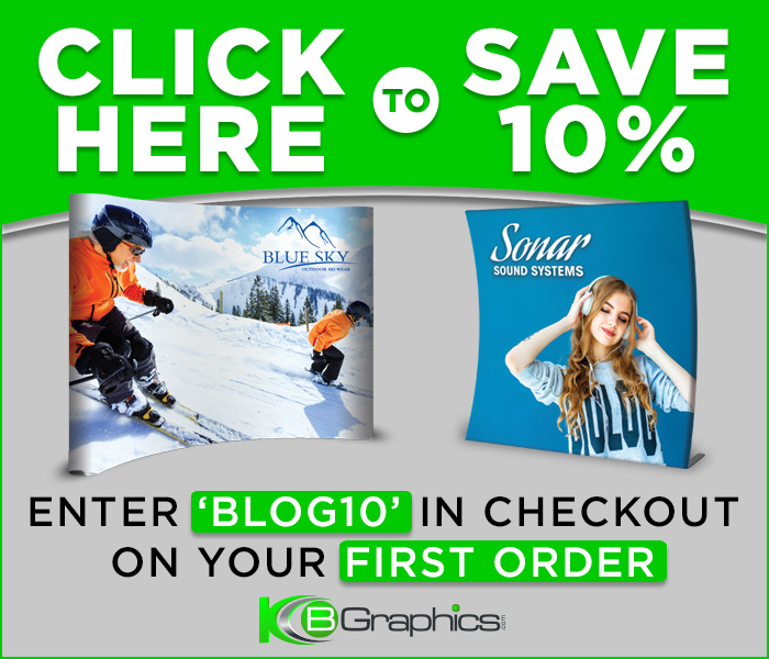 Save on trade Show Displays Click Here to See Our Trade Show Displays