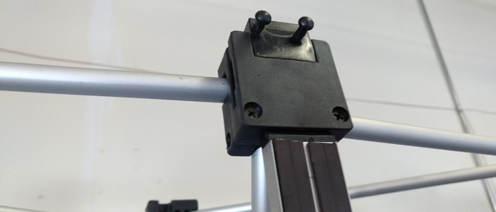 One type of top hanging strip